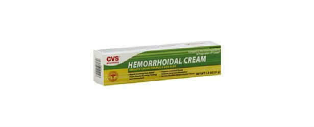 The CVS Hemorrhoidal Cream With Aloe Review